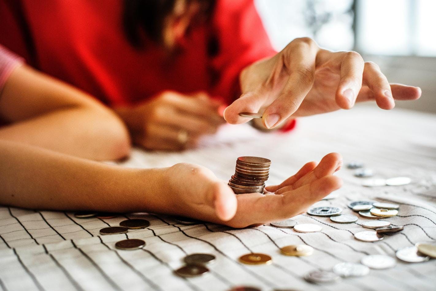 counting money 