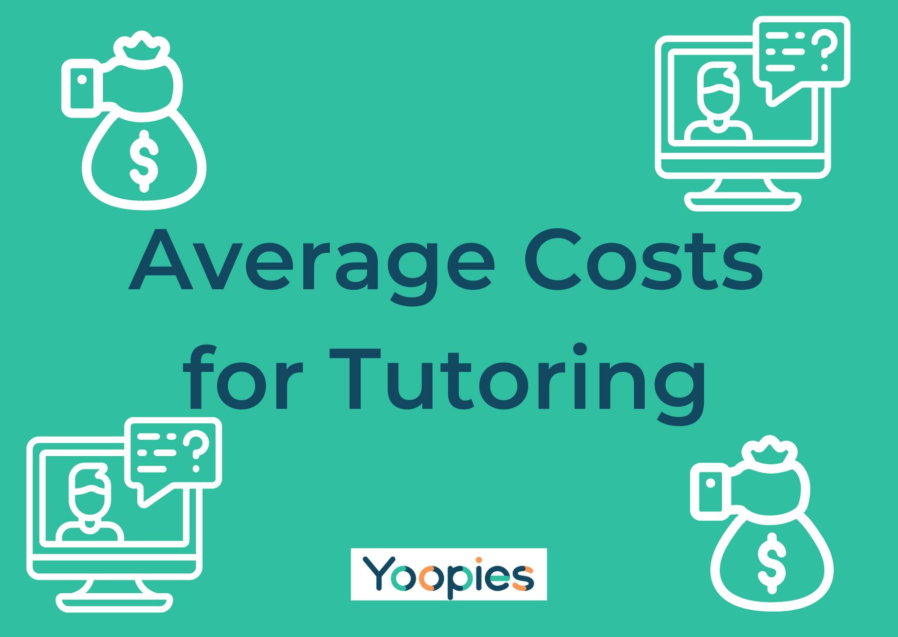 average costs for tutoring